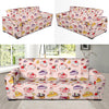 Cake Pattern Print Design 01 Sofa Slipcover