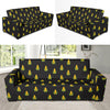 Corn Pattern Print Design 04 Sofa Slipcover