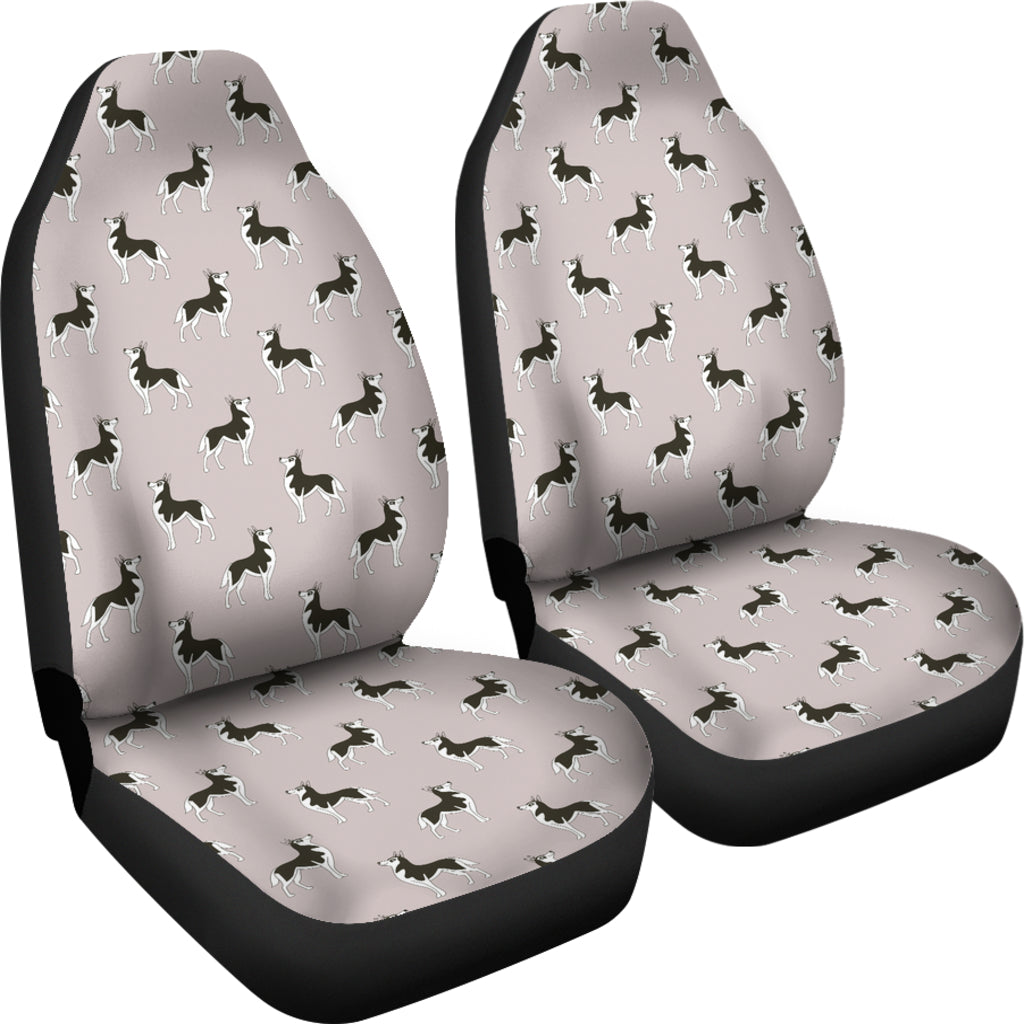 Siberian Huskies Print Design LKS301 Car Seat Covers