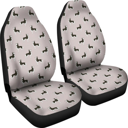 Siberian Huskies Print Design LKS301 Car Seat Covers