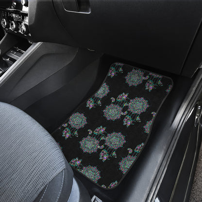 Dream Catcher Colorful Hand Draw Car Floor Mats Front Back