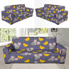 Rat With Cheese Pattern Print Design 01 Sofa Slipcover