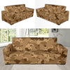 ACU Desert Digital Pattern Print Design 01 Sofa Slipcover