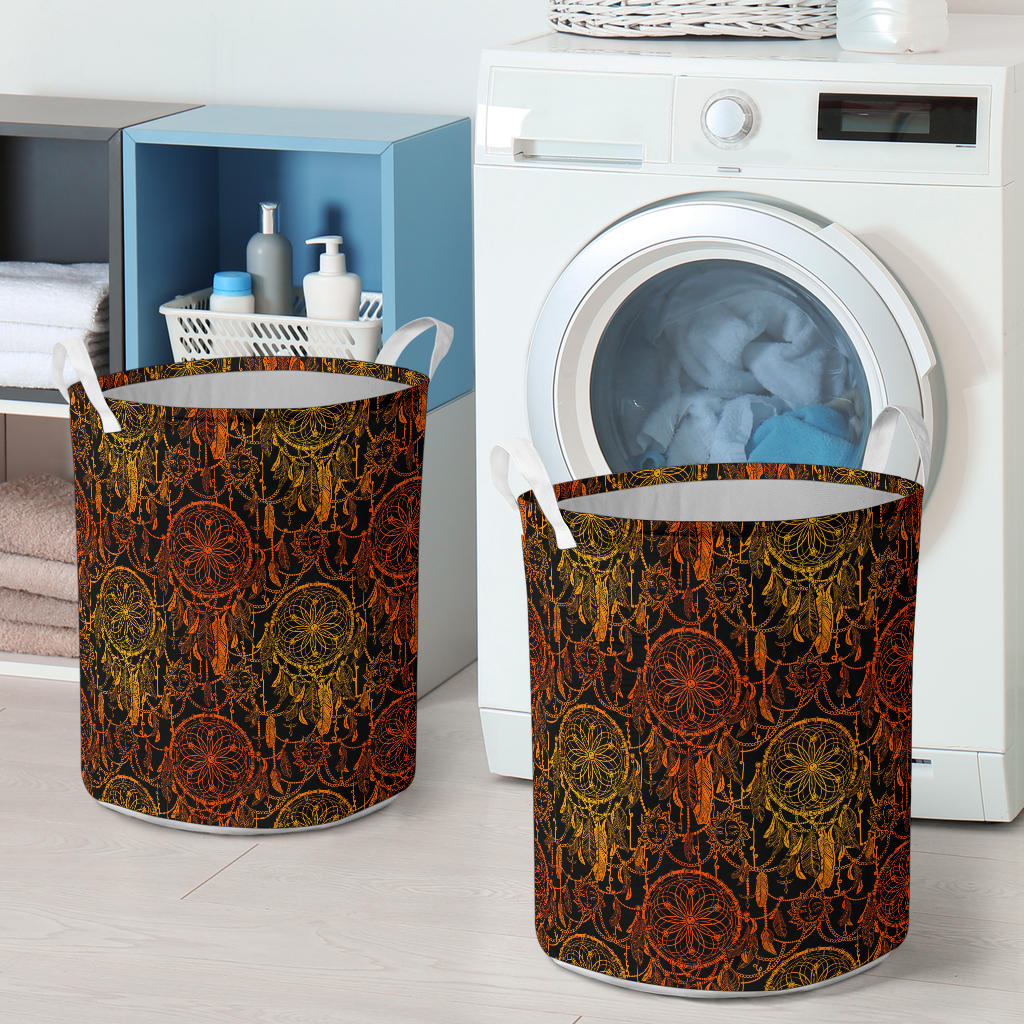 Dream catcher Sun and Moon Laundry Basket
