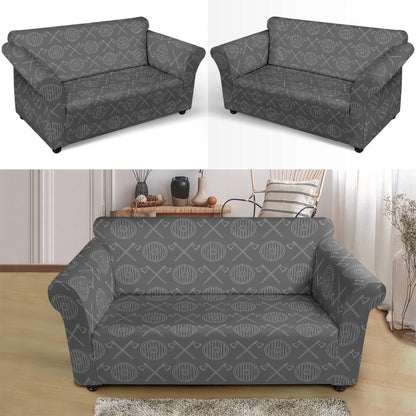 Vikings Print Design LKS303 Loveseat Couch Slipcover