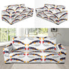 Fugu Pattern Print Design 03 Sofa Slipcover