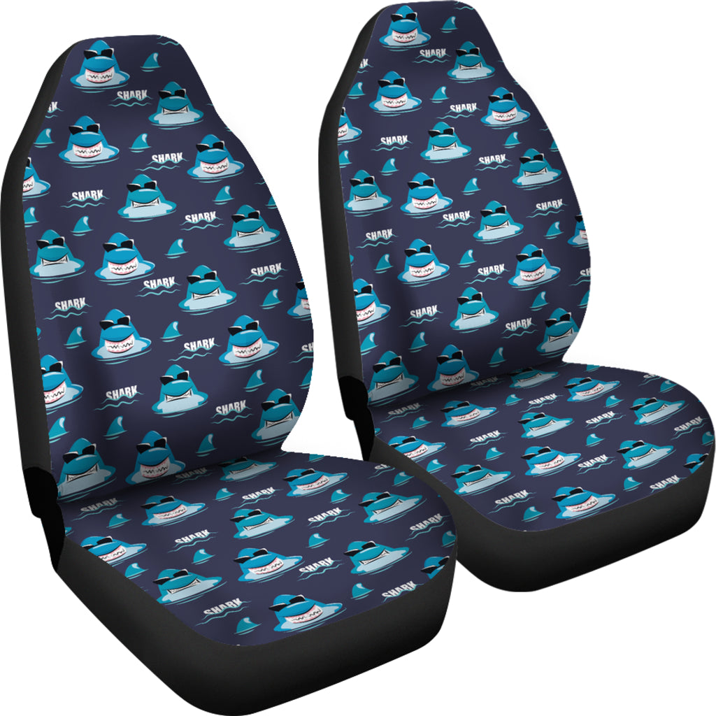 Shark Print Design LKS309 Car Seat Covers