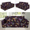 Hummingbird Pattern Print Design 04 Sofa Slipcover