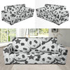 Panda Pattern Print Design A02 Sofa Slipcover