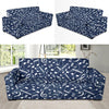 Music note Pattern Print Design A02 Sofa Slipcover