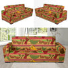 Percussion Pattern Print Design 01 Sofa Slipcover