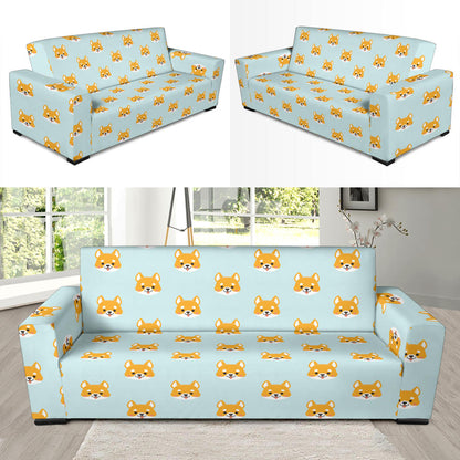 Shiba Inu Print Design LKS301 Sofa Slipcover