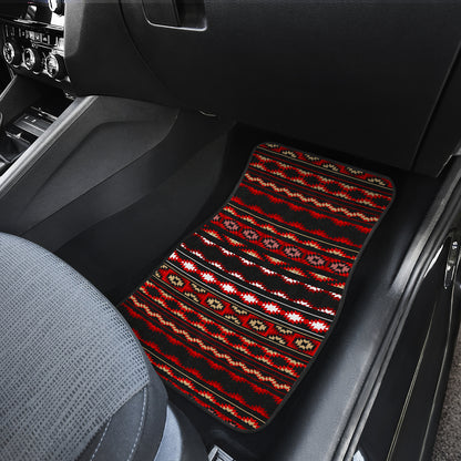 Southwestern Themed Car Floor Mats Front Back