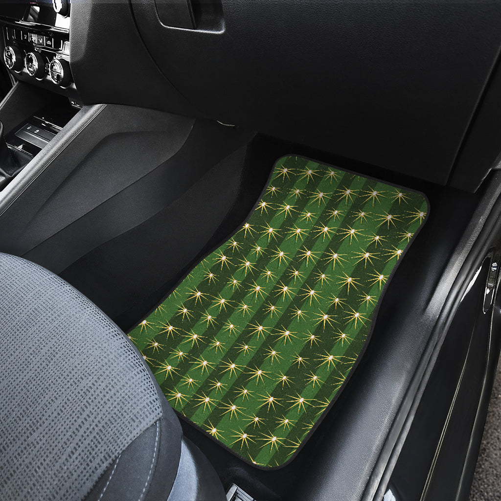 Cactus Skin Print Pattern Car Floor Mats Front Back