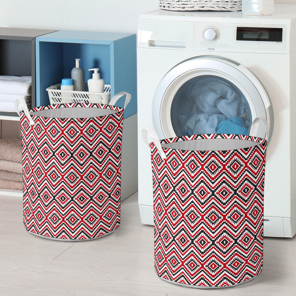 Native American Themed Tribal Print Laundry Basket