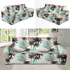 Palm Tree Pattern Print Design A03 Sofa Slipcover