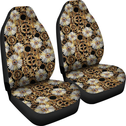 Steampunk Print Design LKS305 Car Seat Covers