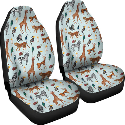 Safari Animal Print Design LKS306 Car Seat Covers