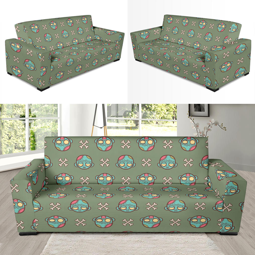 Zombie Print Design LKS301 Sofa Slipcover