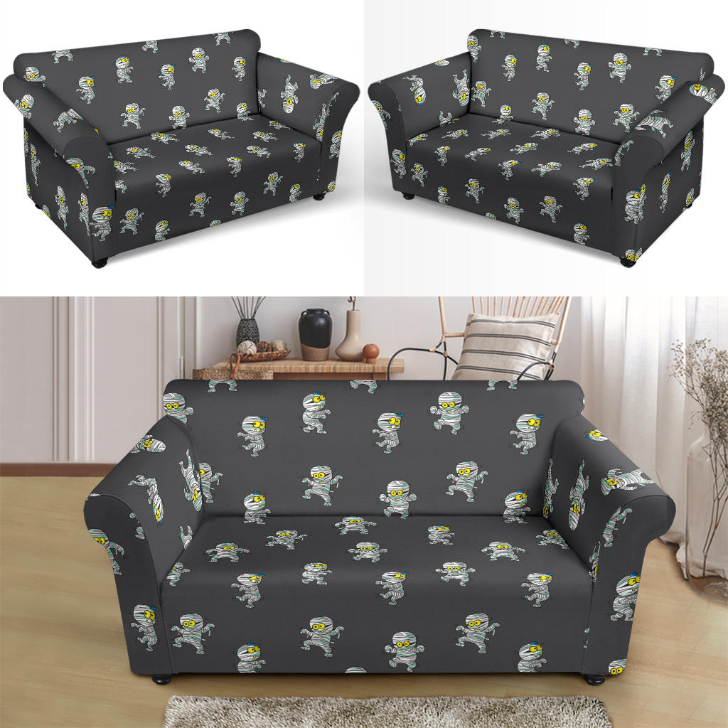 Mummy Print Design LKS305 Loveseat Couch Slipcover