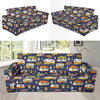 Camper Pattern Print Design 04 Sofa Slipcover