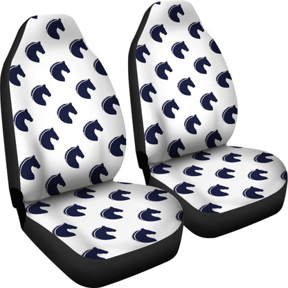 Horse Head Print Design LKS303 Car Seat Covers