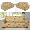 Boxers Pattern Print Design 02 Sofa Slipcover