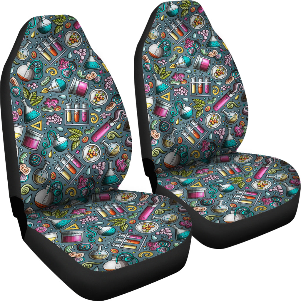 Science Print Design LKS304 Car Seat Covers