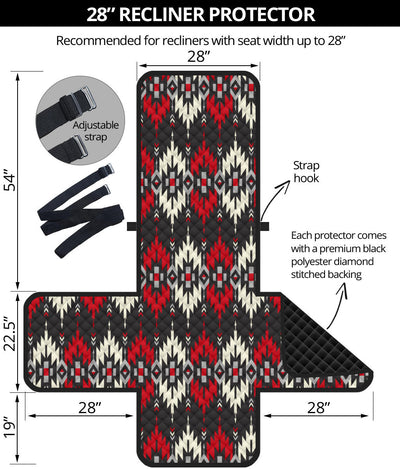 Southwestern Pattern Recliner Cover Protector