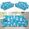 Liver cancer Pattern Print Design 01 Sofa Slipcover