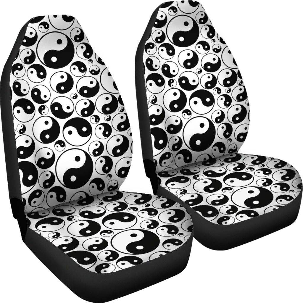 Yin Yang Print Design LKS302 Car Seat Covers