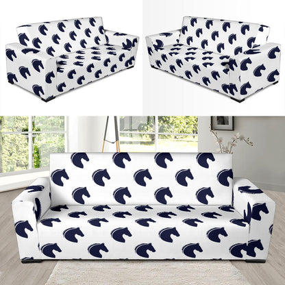 Horse Head Print Design LKS303 Sofa Slipcover
