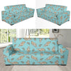 Angel Wings Pattern Print Design 03 Sofa Slipcover