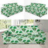 Bok Choy Pattern Print Design 01 Sofa Slipcover