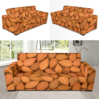 Almond Pattern Print Design 01 Sofa Slipcover