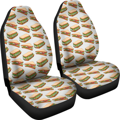 Sandwich Print Design LKS302 Car Seat Covers