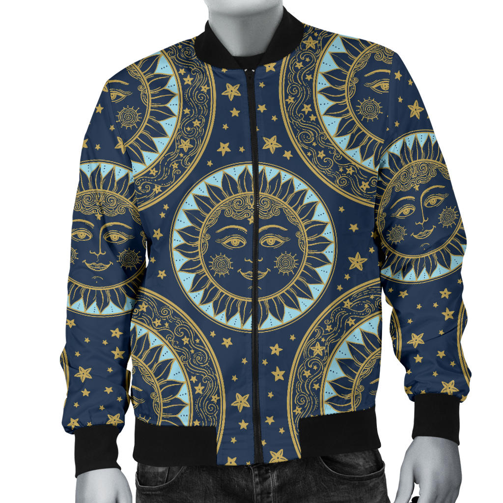 Boho Sun Dream Men Bomber Jacket