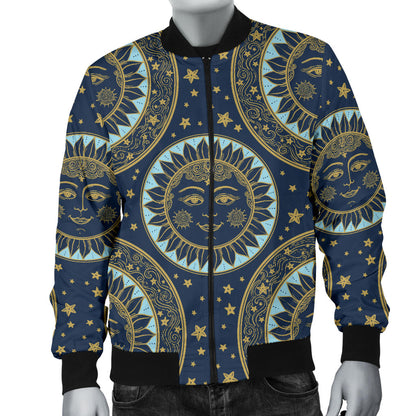 Boho Sun Dream Men Bomber Jacket