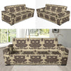 Owl Pattern Print Design A01 Sofa Slipcover