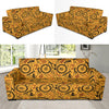 Mountain bike Pattern Print Design 03 Sofa Slipcover