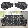 Bohemian Pattern Print Design 09 Sofa Slipcover