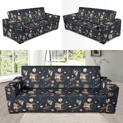 Bohemian Pattern Print Design 09 Sofa Slipcover