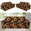 Harp Pattern Print Design 02 Sofa Slipcover