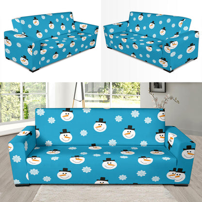 Snowman Print Design LKS303 Sofa Slipcover