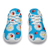 Ladybug with Daisy Themed Print Pattern Athletic Shoes