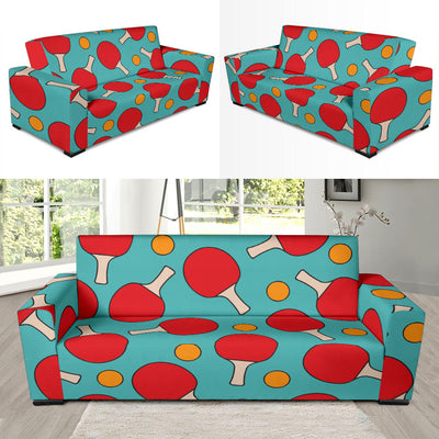 Ping Pong Pattern Print Design A01 Sofa Slipcover