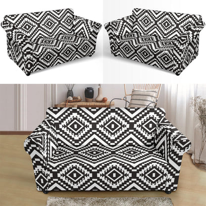 Tribal Pattern Print Design LKS303 Loveseat Couch Slipcover