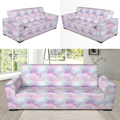 Aquarius Zodiac Pattern Print Design 01 Sofa Slipcover