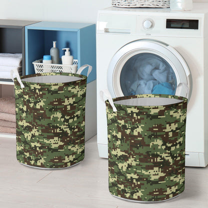 ACU Digital Army Camouflage Laundry Basket