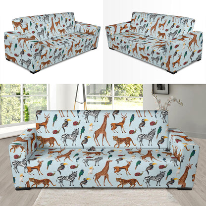 Safari Animal Print Design LKS306 Sofa Slipcover